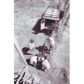 Radio 5UV, Erection of New Broadcasting Tower, c1980