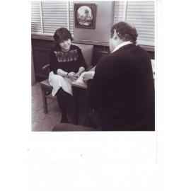 Fred Bloch with Student, c1985