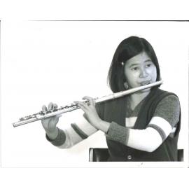 Music Department Flautist, c1980