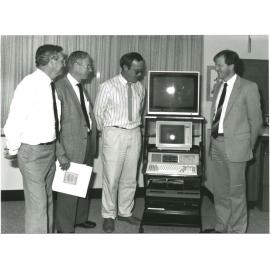 Professor Andrew J Spencer, c1985