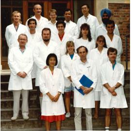 Department of Organic Chemistry Staff, c1990