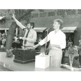 Keith Conlon and Herman Murray, c1980