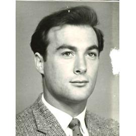 David Ian Jackson - Postgraduate Student, c1961