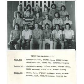 First Year Oenology Students, Roseworthy Agricultural College, 1975