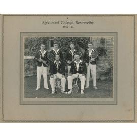Tennis Team, Roseworthy Agricultural College, 1932-33