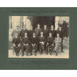 Cricket Team, Roseworthy Agricultural College, 1906-07