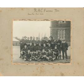 Football Team, Roseworthy Agricultural College, Town Trip, 1906