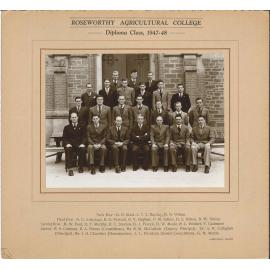 Diploma Class, Roseworthy Agricultural College, 1947-48