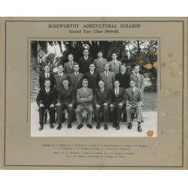  Second Year Class, Roseworthy Agricultural College, 1944-45