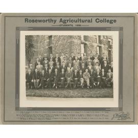 Students, Roseworthy Agricultural College, 1928