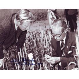 Gil Hollamby and Sir Edric Bastyan, 1964
