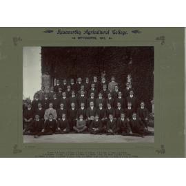 Students, Roseworthy Agricultural College, 1911