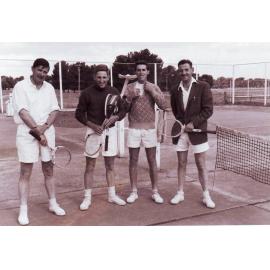 Tennis Doubles, Roseworthy Agricultural College, 1969