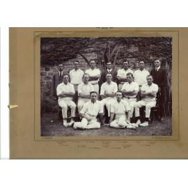 Cricket Team, Roseworthy Agricultural College, 1915