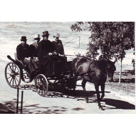Re-enactment of the Arrival of Professor Custance, 1982
