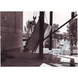 Andrew Ewart and Scott Collet - Tipping Grapes Into a Hopper, 1978