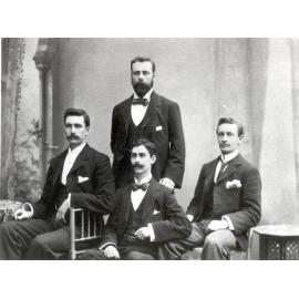 Adelaide Hospital House Surgeons - Bonnin, Moule, Corbin and Letcher, 1896