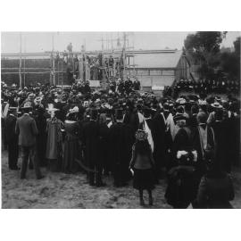 Laying of the Foundation Stone of Anatomy Building, 1902
