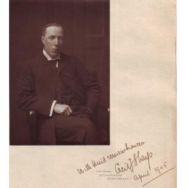Cecil James Sharp, 1905