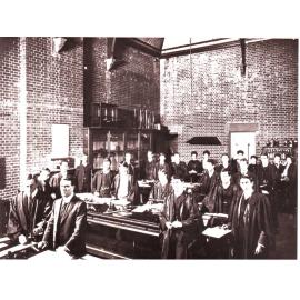 First Year Chemistry Students, 1906