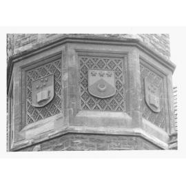 Bonython Hall - Frieze on Tower Next to Main Doors, 1973