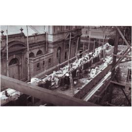 Bonython Hall Under Construction, 1934