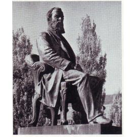 Sir Walter Watson Hughes Statue, c1955