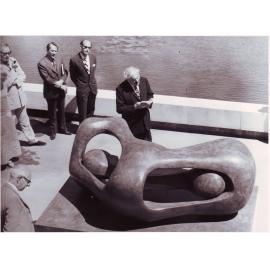 Ligertwood Sculpture Unveiling, 1972