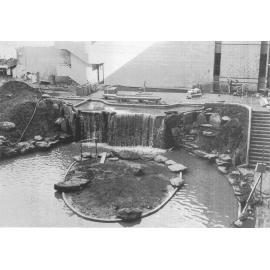 The "Wake Wall" in the New Wills Court, 1974