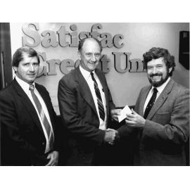 Satisfac Credit Union - First Corporate Sponsor of Radio 5UV, 1983