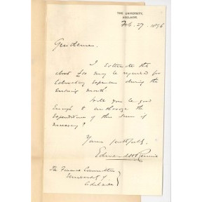 Registrar's Correspondence Files [Dockets], 1886 to 1960