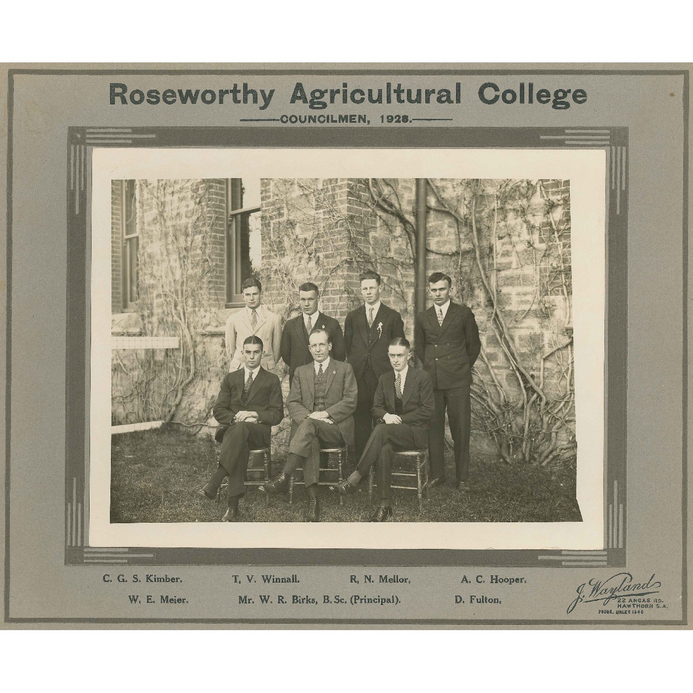 Roseworthy Agricultural College Council