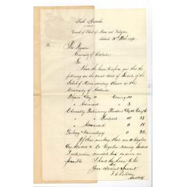 Frederick Arthur Pulleine - School of Mines - Total number of Students attending University