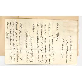 Professor Edward Vaughan Boulger - North Adelaide - Ill with influenza cannot lecture