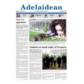 Adelaidean - Volume 10 Number 8 - September 2001