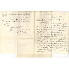 Professor David Frederick Kelly - The University - Requests Leave of Absence