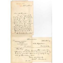 Frederic Chapple - Prince Alfred College - Regarding Prince Alfred College Scholarships