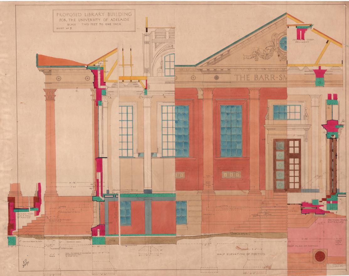 Barr Smith Library Plans - Sheet 7